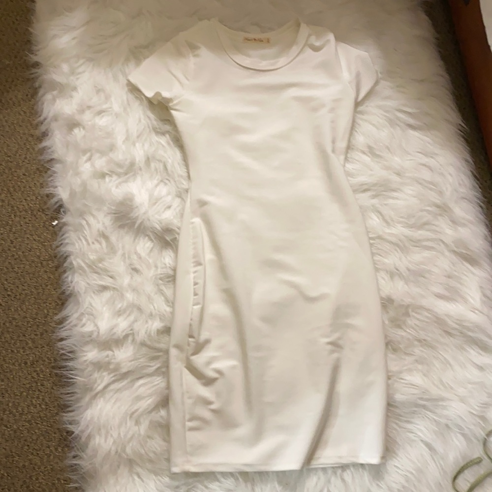 White cute dress